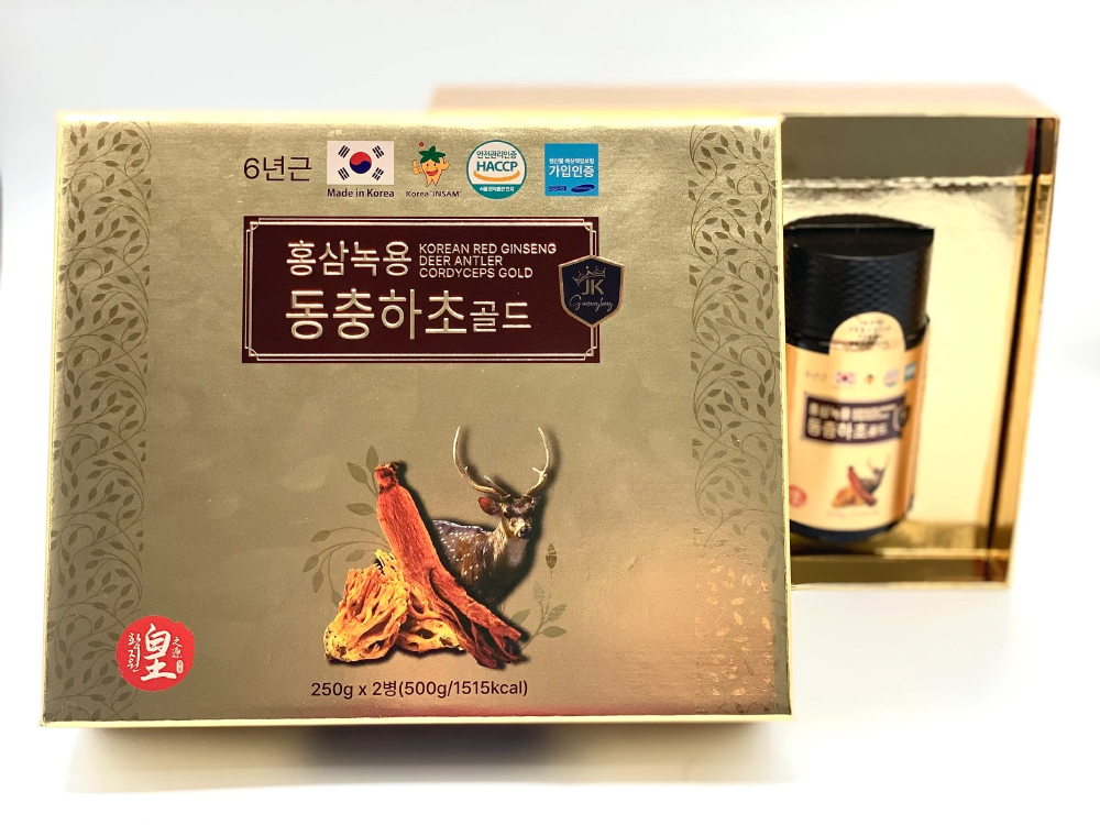 Cao hồng Sâm Nhung hươu ĐT HG Bio 2 lọ 250g